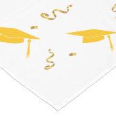 Gruppe 2025 Abschluss Glückwunsch Party Kurzer Tischläufer (Ecke)