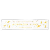 Gruppe 2025 Abschluss Glückwunsch Party Kurzer Tischläufer (Horizontal)