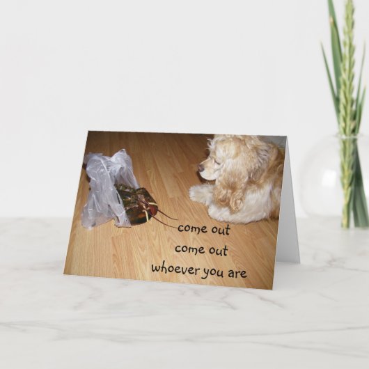 GRUPPE 40 - LOBSTER/DOGGIE KARTE (Vorderseite)