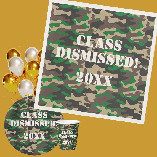 Gruppe "Abgekündigte Camouflage" Serviette