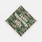 Gruppe "Abgekündigte Camouflage" Serviette (Ecke)
