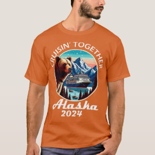 Gruppe Alaska Kreuzfahrt Ferien passende Familienf T-Shirt