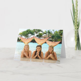 Gruppe am Strand Karte