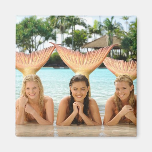 Gruppe am Strand Magnet (Vorne)