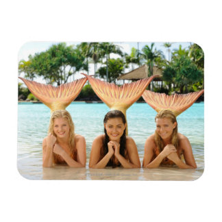 Gruppe am Strand Magnet