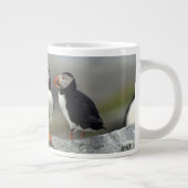 Gruppe atlantischer Papageien Jumbo-Tasse (Rechts)
