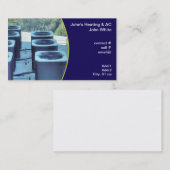 Gruppe äußere Wärmepumpen Visitenkarte (Vorne/Hinten)