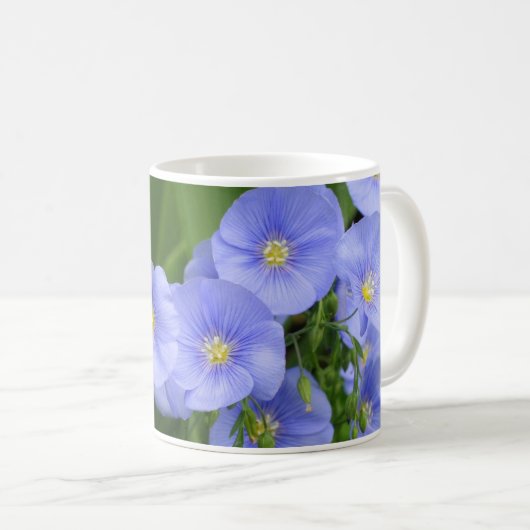Gruppe blauer Flachs 2006 Kaffeetasse (VorderseiteRechts)