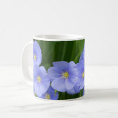 Gruppe blauer Flachs 2006 Kaffeetasse (Vorderseite Links)