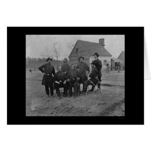 Gruppe Chirurgen in Fort Harrison, VA 1865