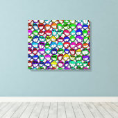 GRUPPE "coole SCHMILZFÄLLE" Leinwanddruck (Insitu (Holzboden))