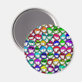 GRUPPE "coole SCHMILZFÄLLE" Magnet (Vorderseite/Rückseite)