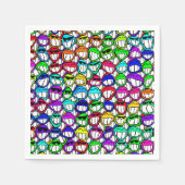 GRUPPE "coole SCHMILZFÄLLE" Serviette (Vorderseite)