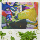 Gruppe Crinolines von Wassily Kandinsky Geschirrtuch (Gefaltet)