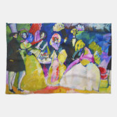 Gruppe Crinolines von Wassily Kandinsky Geschirrtuch (Horizontal)