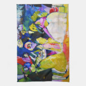 Gruppe Crinolines von Wassily Kandinsky Geschirrtuch (Vertikal)
