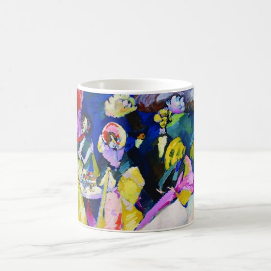 Gruppe Crinolines von Wassily Kandinsky Kaffeetasse (Mittel)