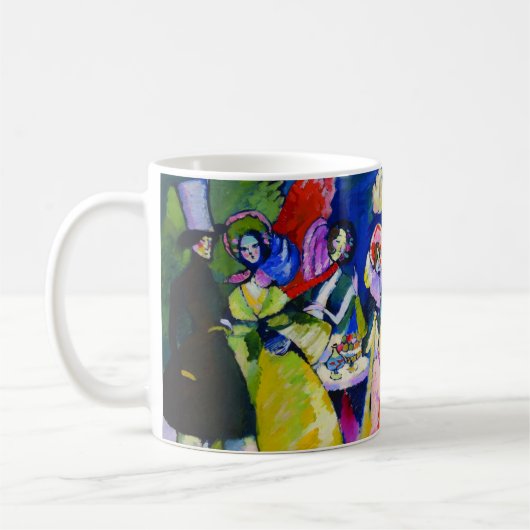 Gruppe Crinolines von Wassily Kandinsky Kaffeetasse (Links)