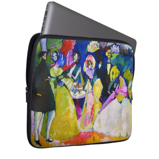 Gruppe Crinolines von Wassily Kandinsky Laptopschutzhülle (Vorne Rechts)