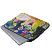 Gruppe Crinolines von Wassily Kandinsky Laptopschutzhülle (Vorne Knopf)