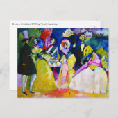 Gruppe Crinolines von Wassily Kandinsky Postkarte (Vorne/Hinten)