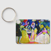 Gruppe Crinolines von Wassily Kandinsky Schlüsselanhänger (Rückseite)