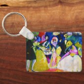 Gruppe Crinolines von Wassily Kandinsky Schlüsselanhänger (Rückseite)