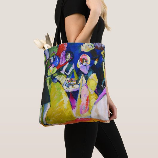 Gruppe Crinolines von Wassily Kandinsky Tasche (Von Nahem)