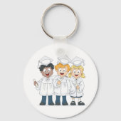 Gruppe der Absolventen Bildung Schlüsselanhänger (Vorderseite)