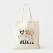 Gruppe der Absolventen Bildung Tote Bag Tragetasche (Vorne)