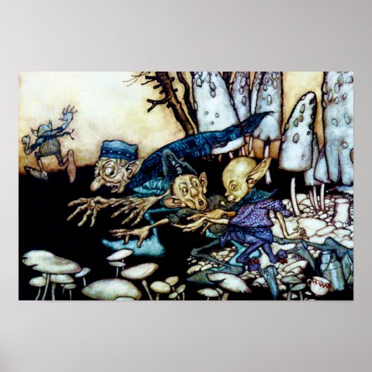 Gruppe der Arbeitnehmer Poster (Vorne)