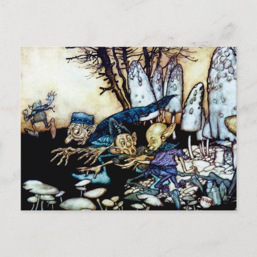 Gruppe der Arbeitnehmer Postkarte (Vorderseite)