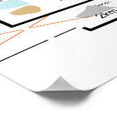 Gruppe der Brüder erweiterte Karte 32x32in Poster (Ecke)