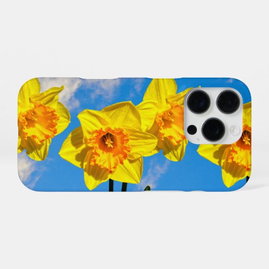 Gruppe der Daffodils Gold Medal Blume Handy Fall iPhone Hülle (Rückseite (Horizontal))
