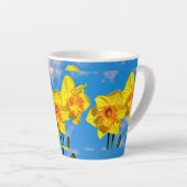 Gruppe der Daffodils Goldmedaille-Blume Milchtasse (Rechte Ecke)