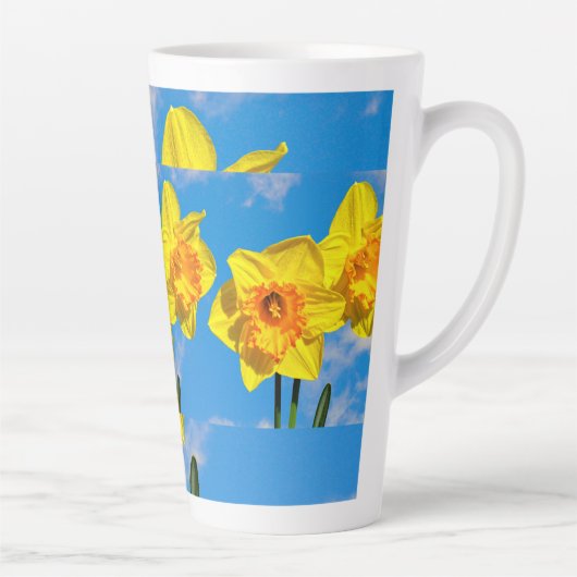 Gruppe der Daffodils Goldmedaille-Blume Milchtasse (Rechts)