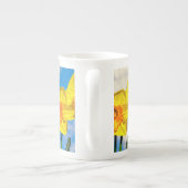 Gruppe der Daffodils Goldmedaille-Blume Porzellantasse (Rückseite)