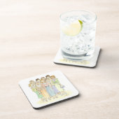 Gruppe der Damen Drink Coasters Untersetzer (Rechte Seite)