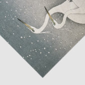 Gruppe der Egrets, 1925-1936 von Ohara Koson Seidenpapier (Ausschnitt)