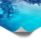 Gruppe der Escherichia coli Bacteria cells 1 Poster (Ecke)