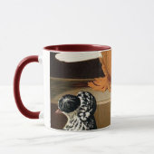 Gruppe der Extravaganten Tauben Kaffee Tasse (Links)