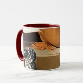 Gruppe der Extravaganten Tauben Kaffee Tasse (Vorderseite Links)
