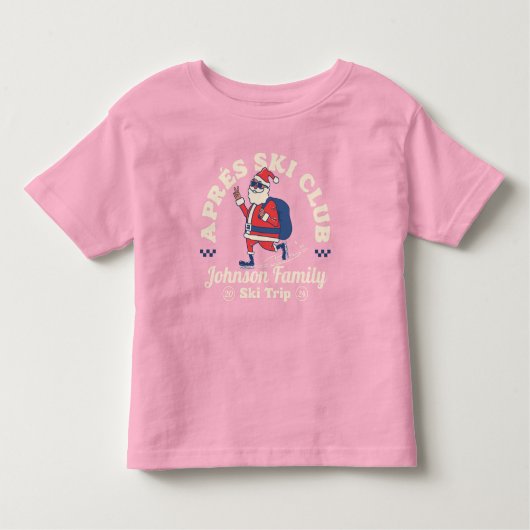 Gruppe der Familienfreunde Skitouren Snowboard Kleinkind T-shirt (Vorderseite)