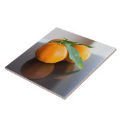 Gruppe der frischen Mandarinen Fliese (Seite)