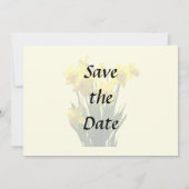 Gruppe der gelben Nadelöle Save The Date (Rückseite)