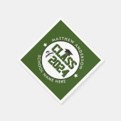 Gruppe der grünen Forstwirtschaft 2023 Serviette (Ecke)