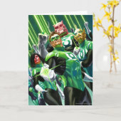 Gruppe der grünen Laternen Karte (Gelbe Blume)