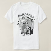 Gruppe der Heartstopper-Freunde T-Shirt (Design vorne)