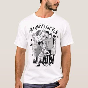 Gruppe der Heartstopper-Freunde T-Shirt