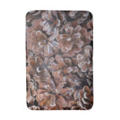 Gruppe der Kiefern-Kegel Badematte (Vorderseite Vertikal)